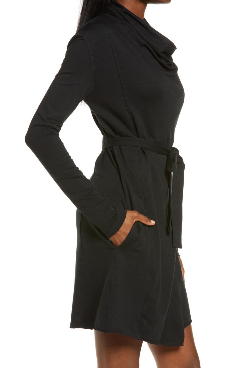 The Short Robe, Alternate, color, IMMERSED BLACK