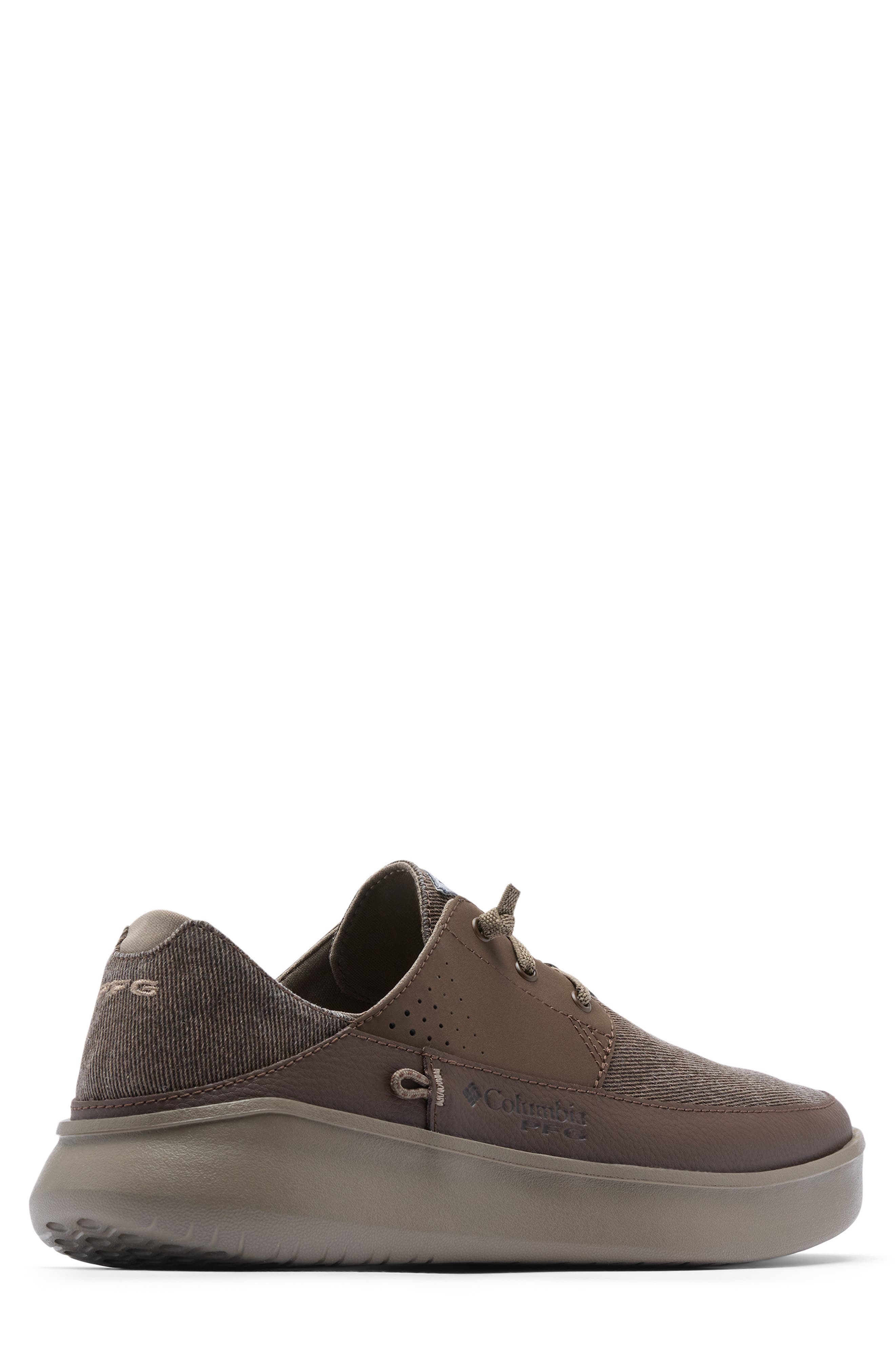 PFG Boatside™ Relaxed Slip-On Sneaker, Alternate, color, ESPRESSO II/ WET SAND