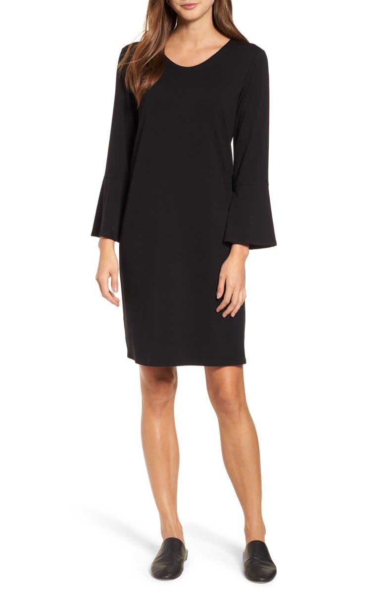 Eileen Fisher Knit Shift Dress, Main, color, 
