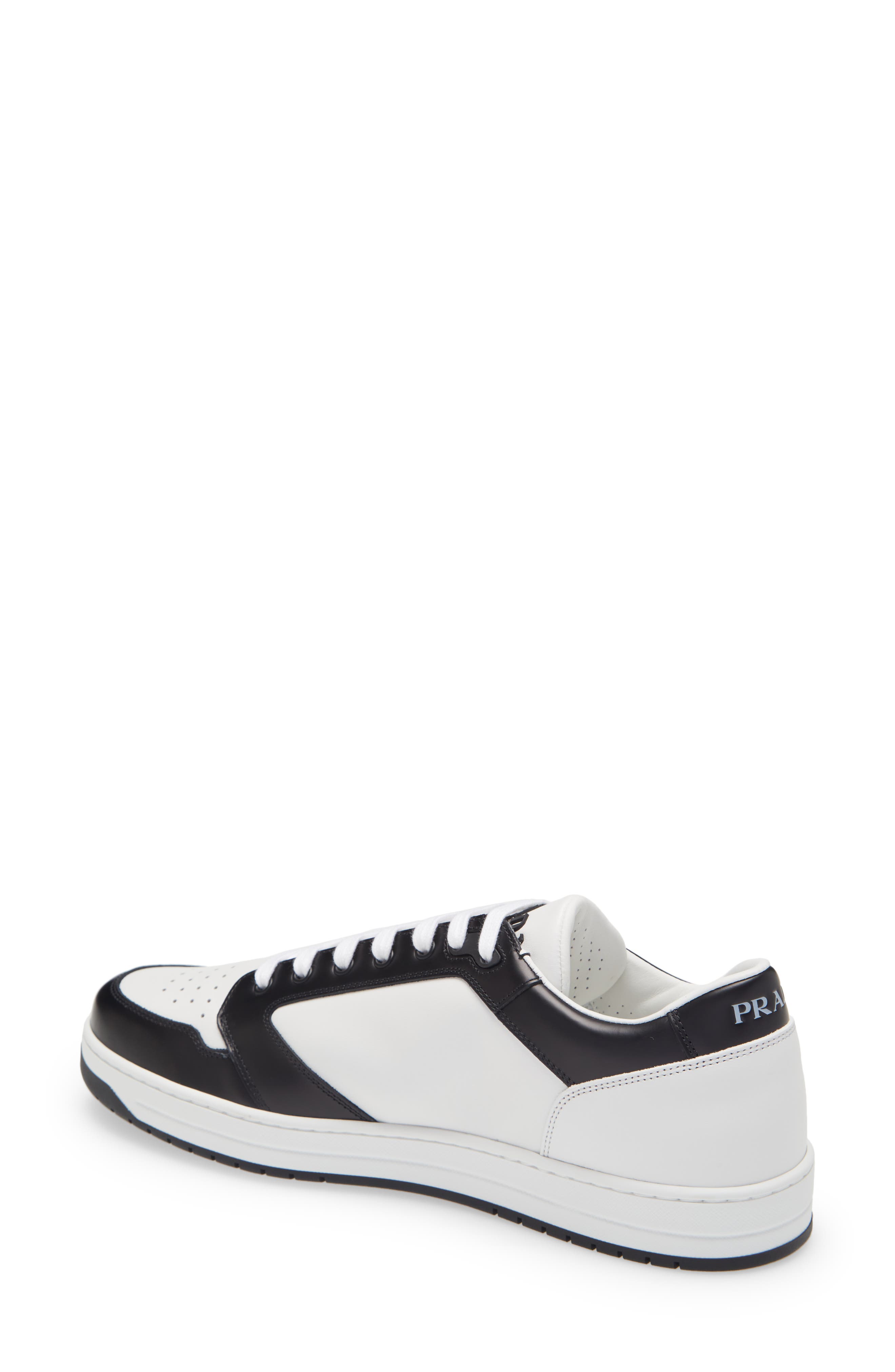 Prada New Avenue Low Top Sneaker, Alternate, color, 