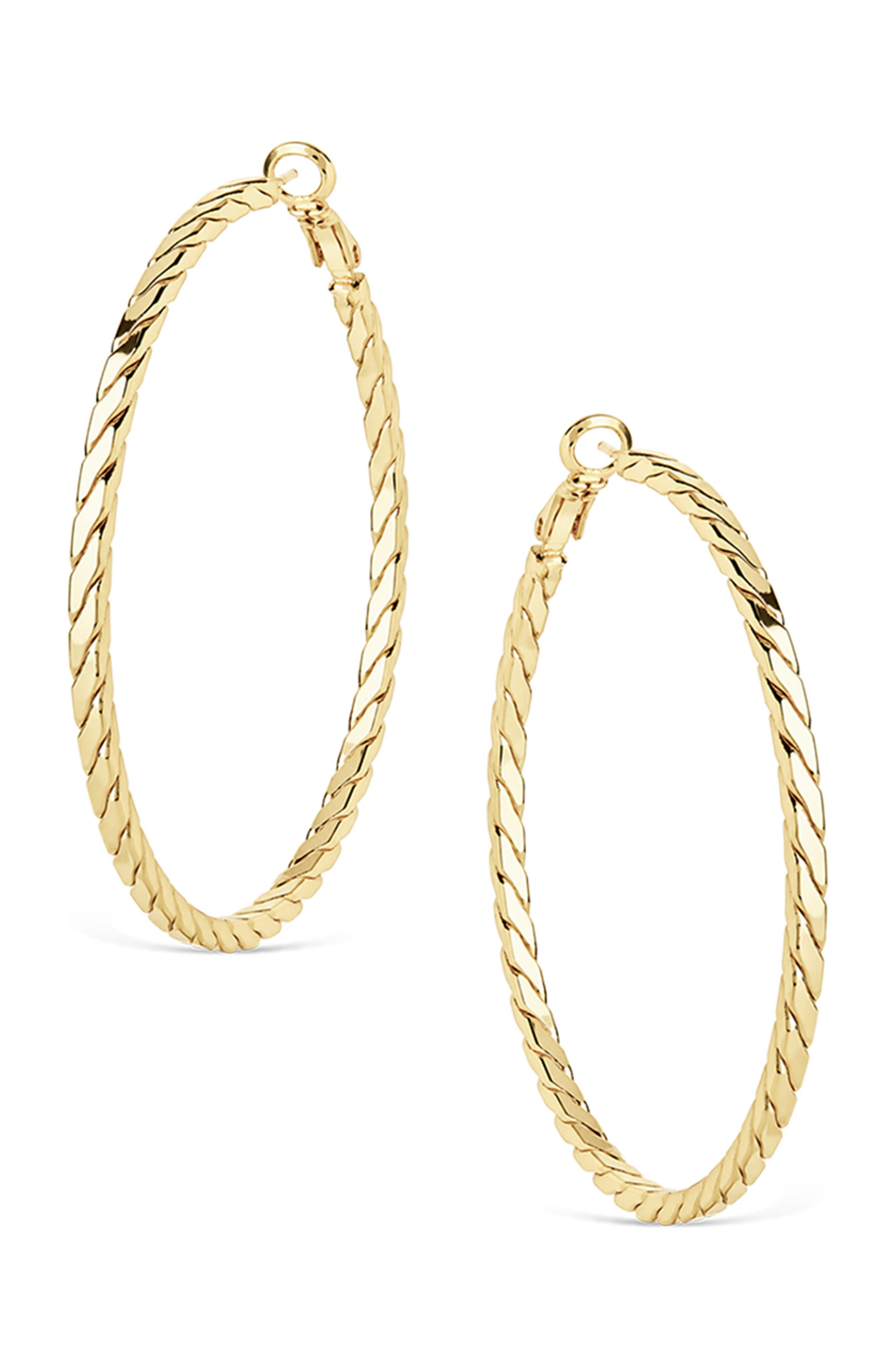 Everyday Fringe Hoop Earrings