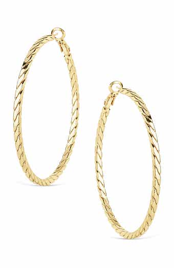 Everyday Fringe Hoop Earrings