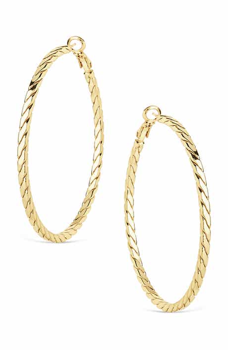 Everyday Fringe Hoop Earrings