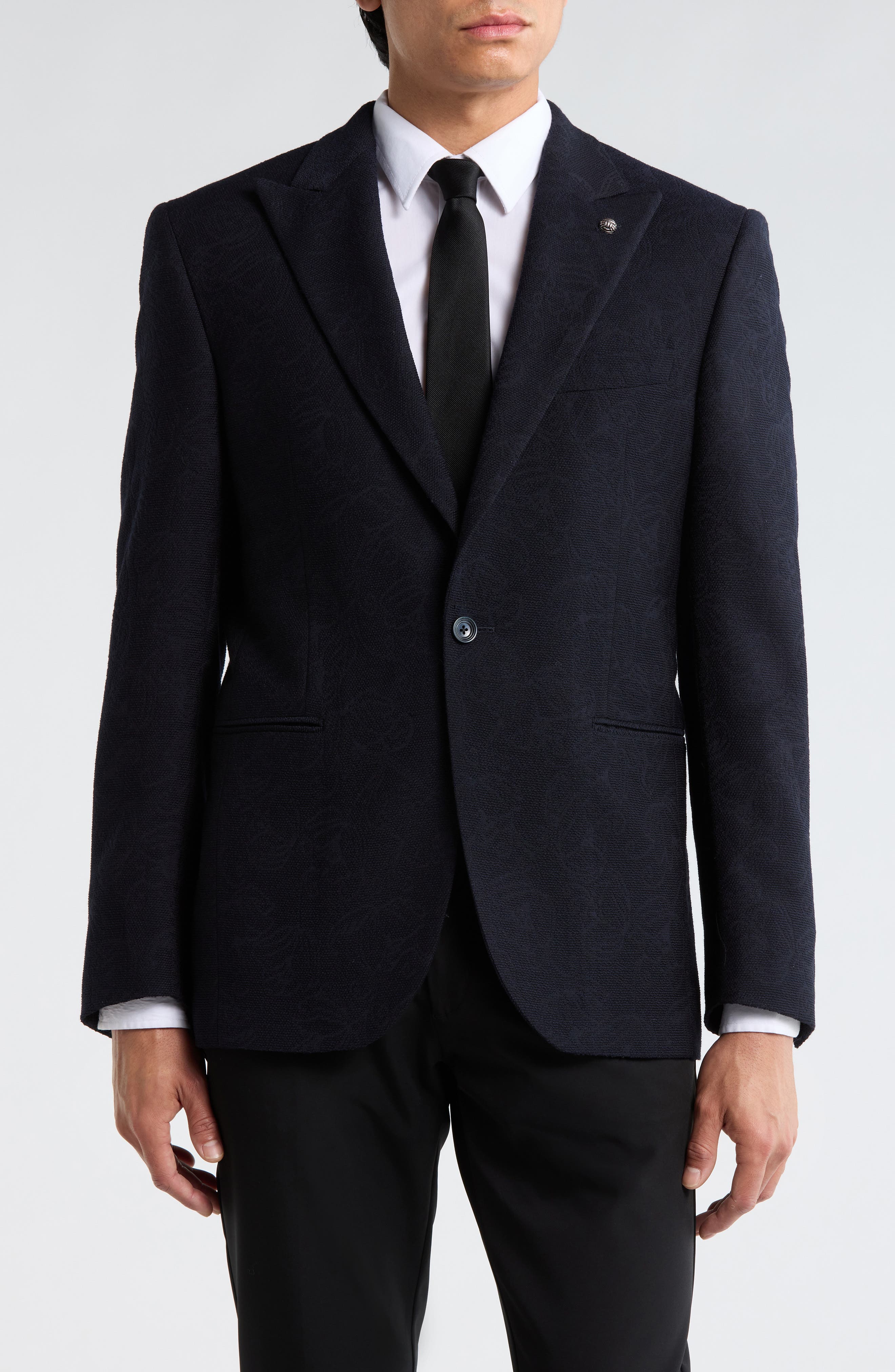 Jack Victor Erie Floral Stretch Wool Balzer