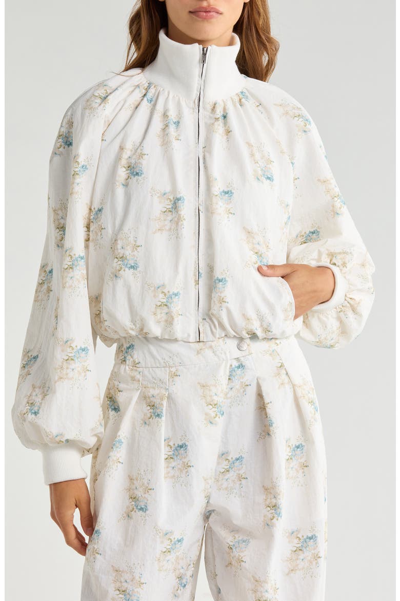 Derry Nylon Jacket, Alternate, color, ANTIQUE PEONY
