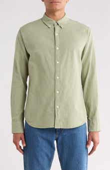 Everyday Pinstripe Button Front Shirt