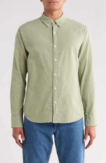 Everyday Pinstripe Button Front Shirt