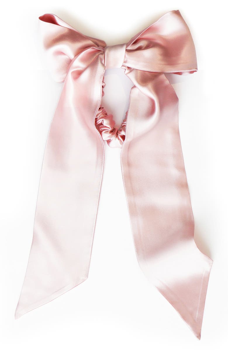 slip Pure Silk Hair Ribbon, Main, color, 