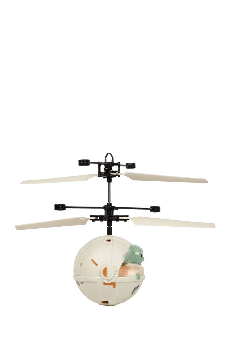 WORLD TECH TOYS Star Wars The Mandalorian Baby Yoda "The Child" Sculpted Head UFO Helicopter, Alternate, color, 