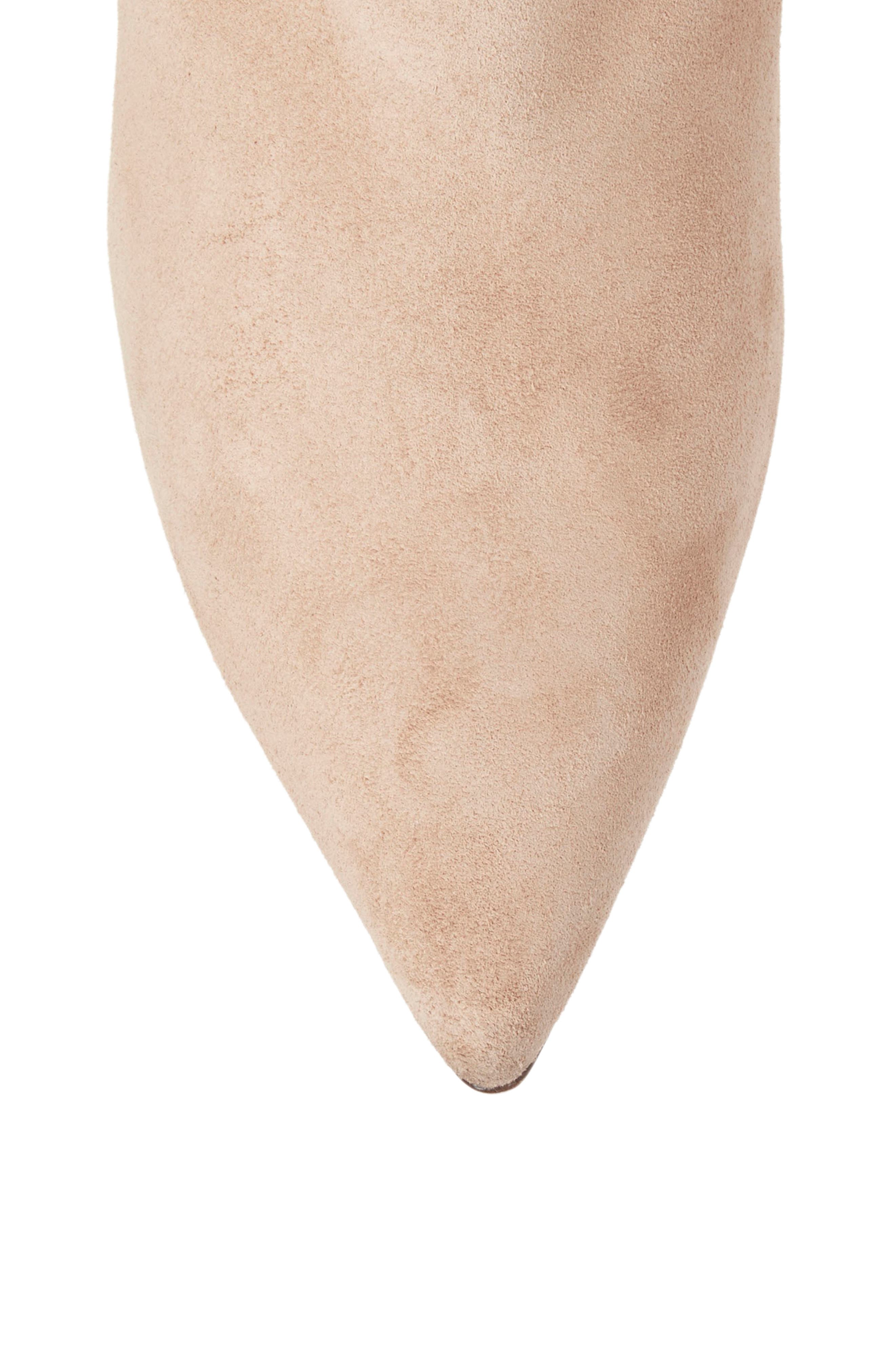 Aimee Stiletto Bootie, Alternate, color, NUDE