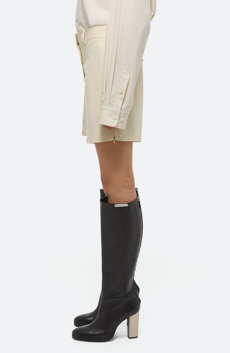 Helmut Lang Linen Blend Shorts, Alternate, color, Summer Sand