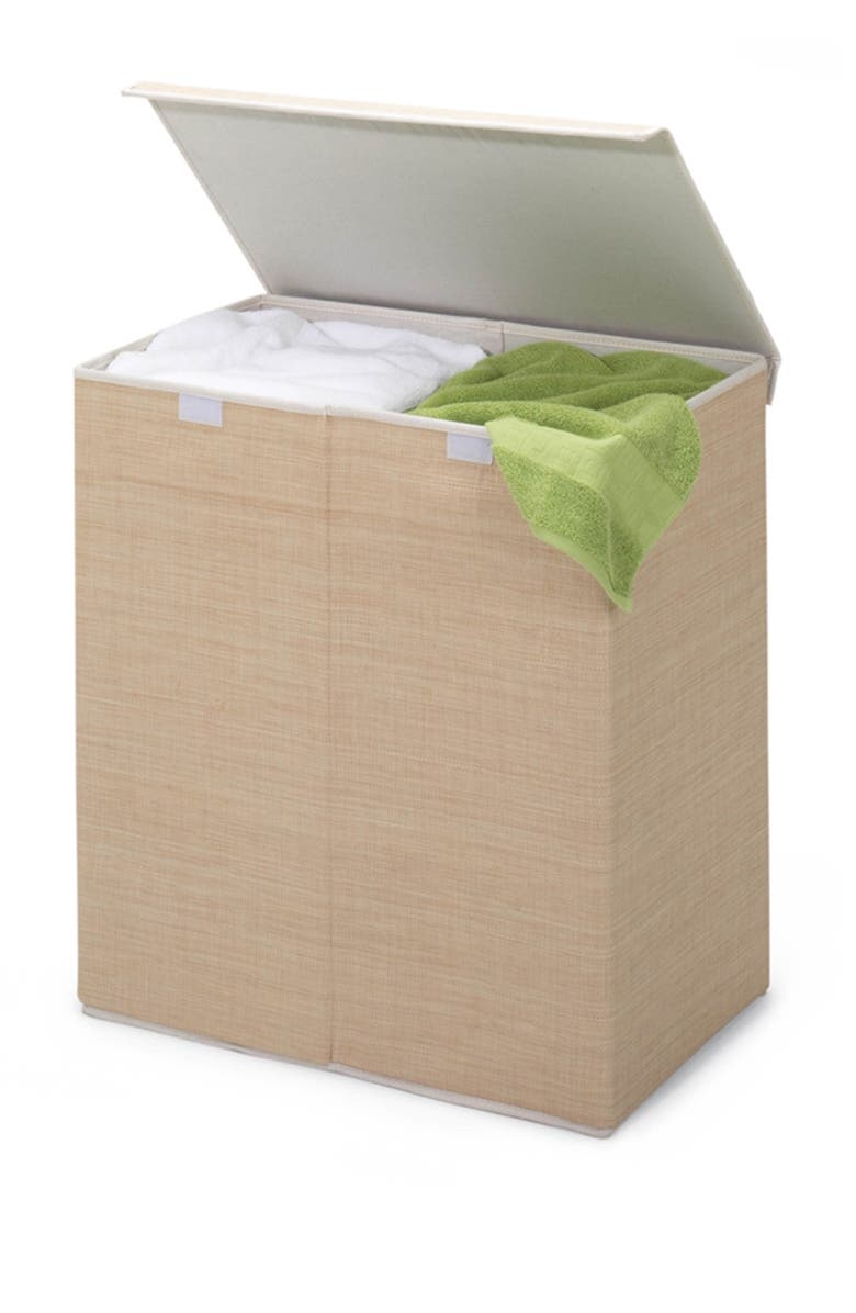 HONEY-CAN-DO Resin Double Hamper, Alternate, color, 