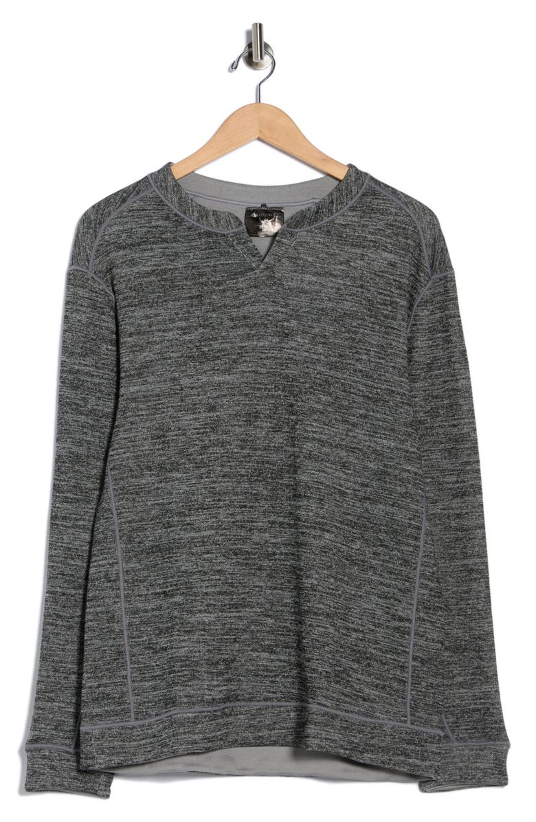 NICOBY Reversible Performance Sweater, Alternate, color, Charcoal