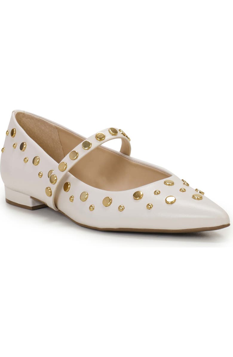 Jessica Simpson Kiann Pointed Toe Flat, Main, color, Off White