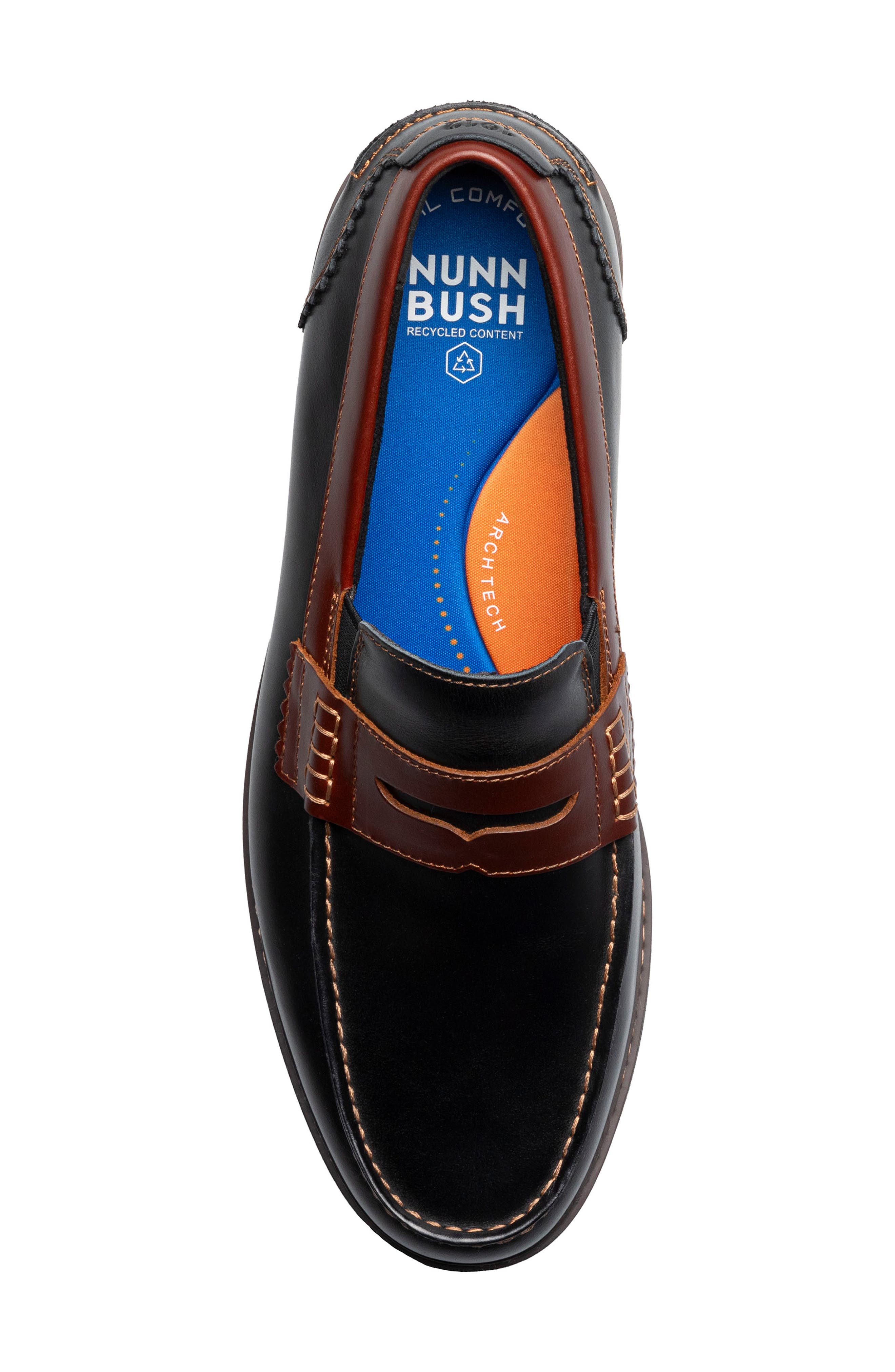 NUNN BUSH Odin II Penny Loafer, Alternate, color, Black Multi