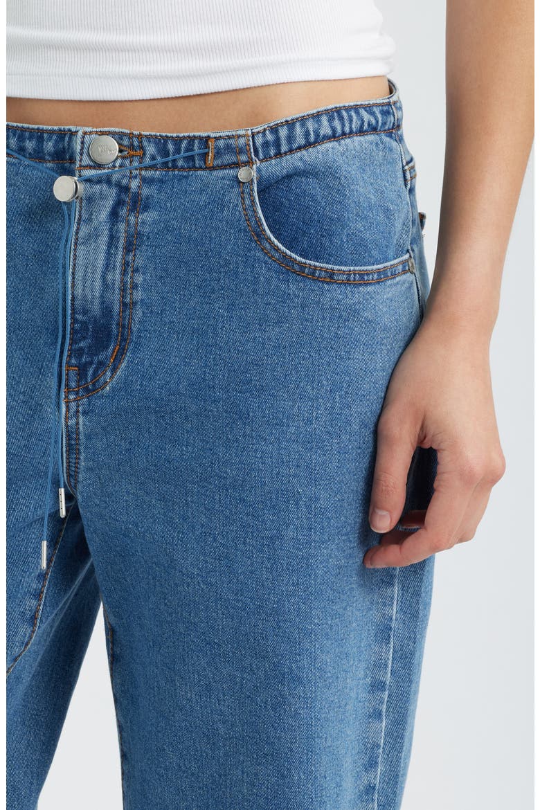 No Waistband Mid Rise Wide Leg Jeans, Alternate, color, WINNIPEG