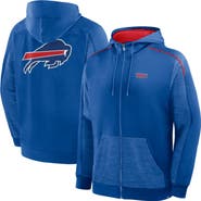 FANATICS Men's Fanatics Royal Buffalo Bills Checkdown Pass Full-Zip Hoodie