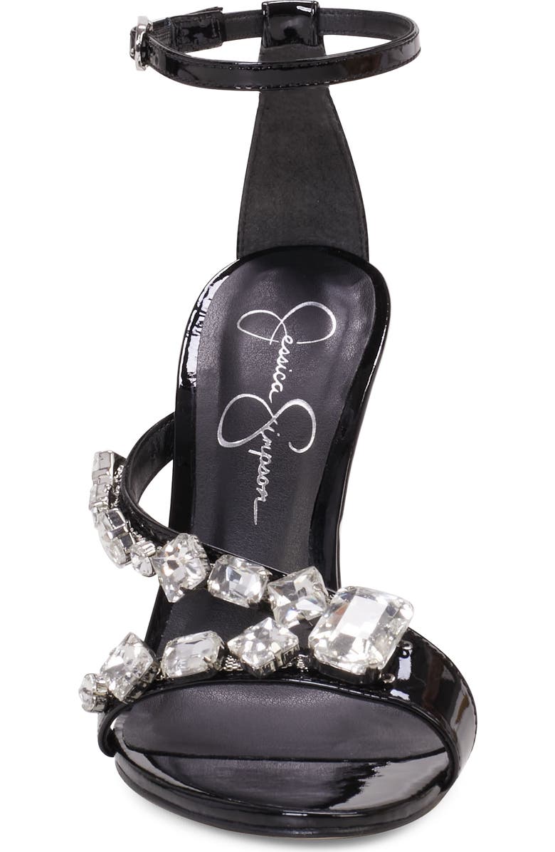 Jessica Simpson Raela Ankle Strap Sandal, Alternate, color, Black