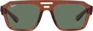 Ray-Ban Corrigan Irregular 54mm Rectangular Sunglasses