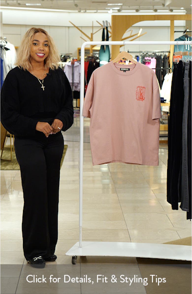 Leopard Lounge Cotton T-Shirt, sales video thumbnail