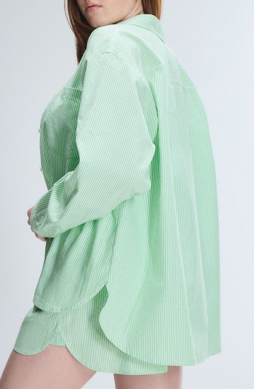 Savage X Fenty Kickback Casuals Pajama Button-up Shirt