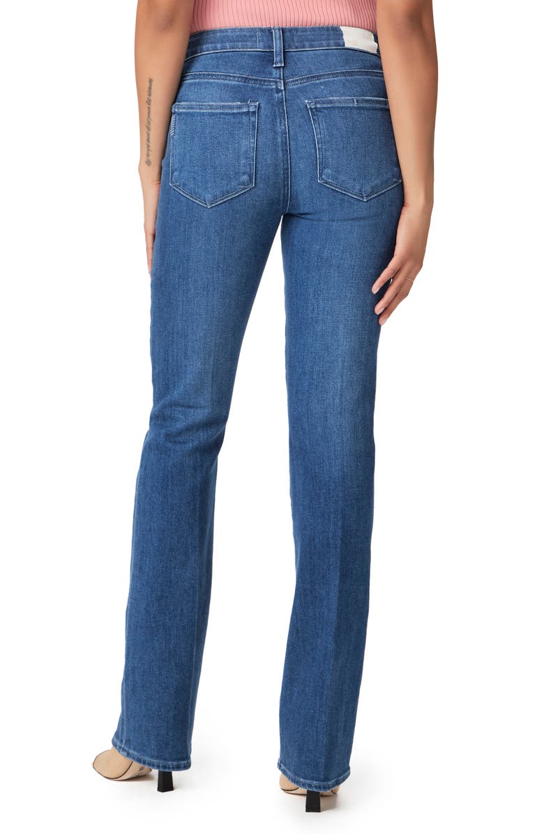 PAIGE Manhattan High Waist Bootcut Jeans, Alternate, color,