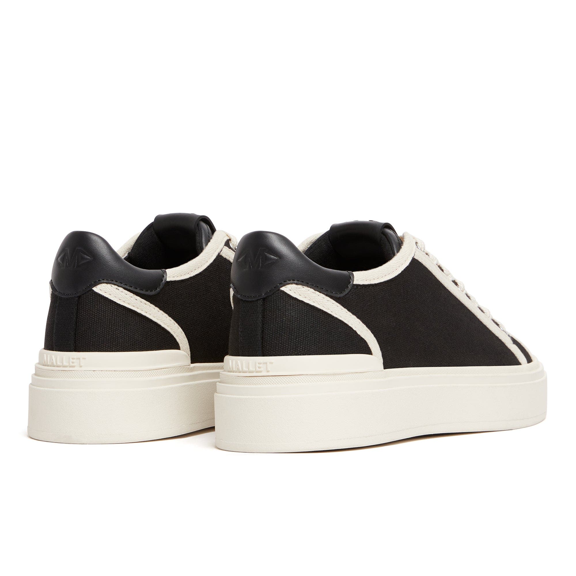 Lansbury Low-Top Canvas Sneakers, Alternate, color, Black / Off White
