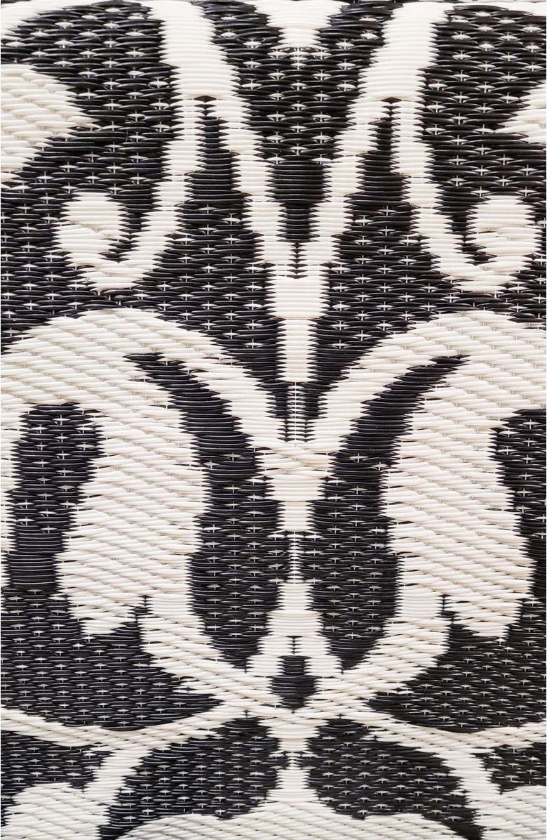 Mad Mats New Wrought Iron Black & White, Alternate, color, Black And White