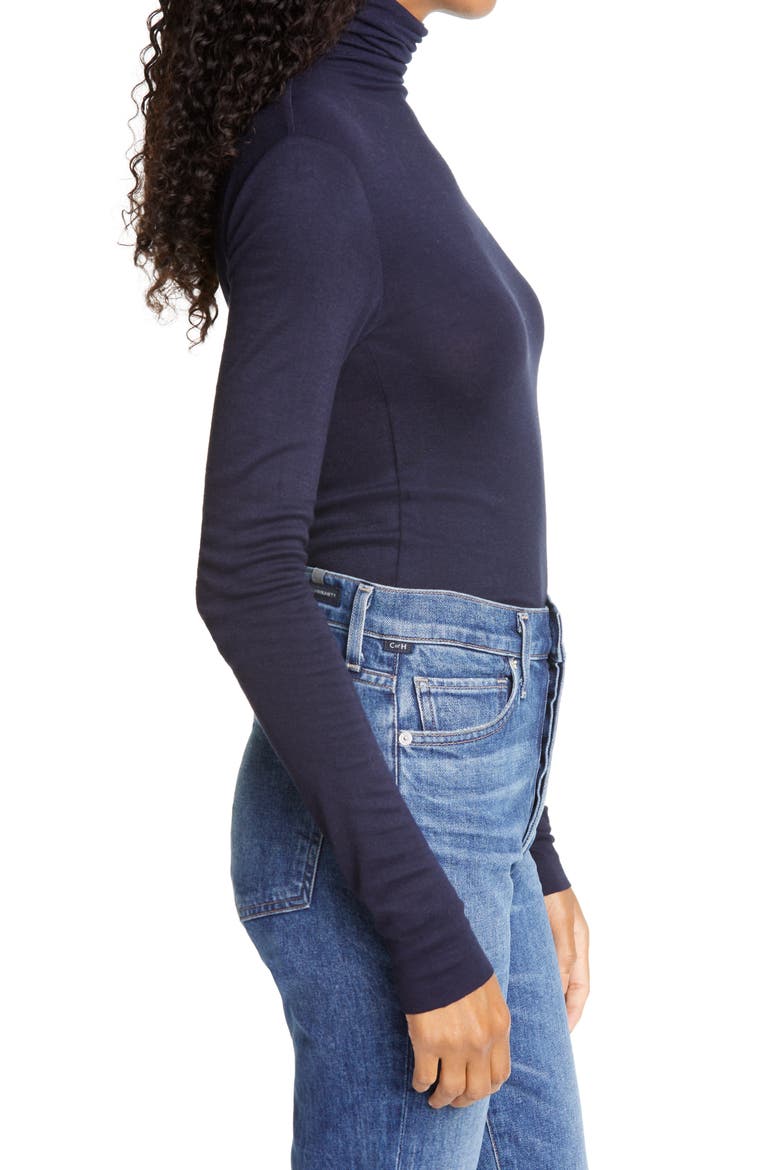 Turtleneck Pullover, Alternate, color, NAVY NIGHT