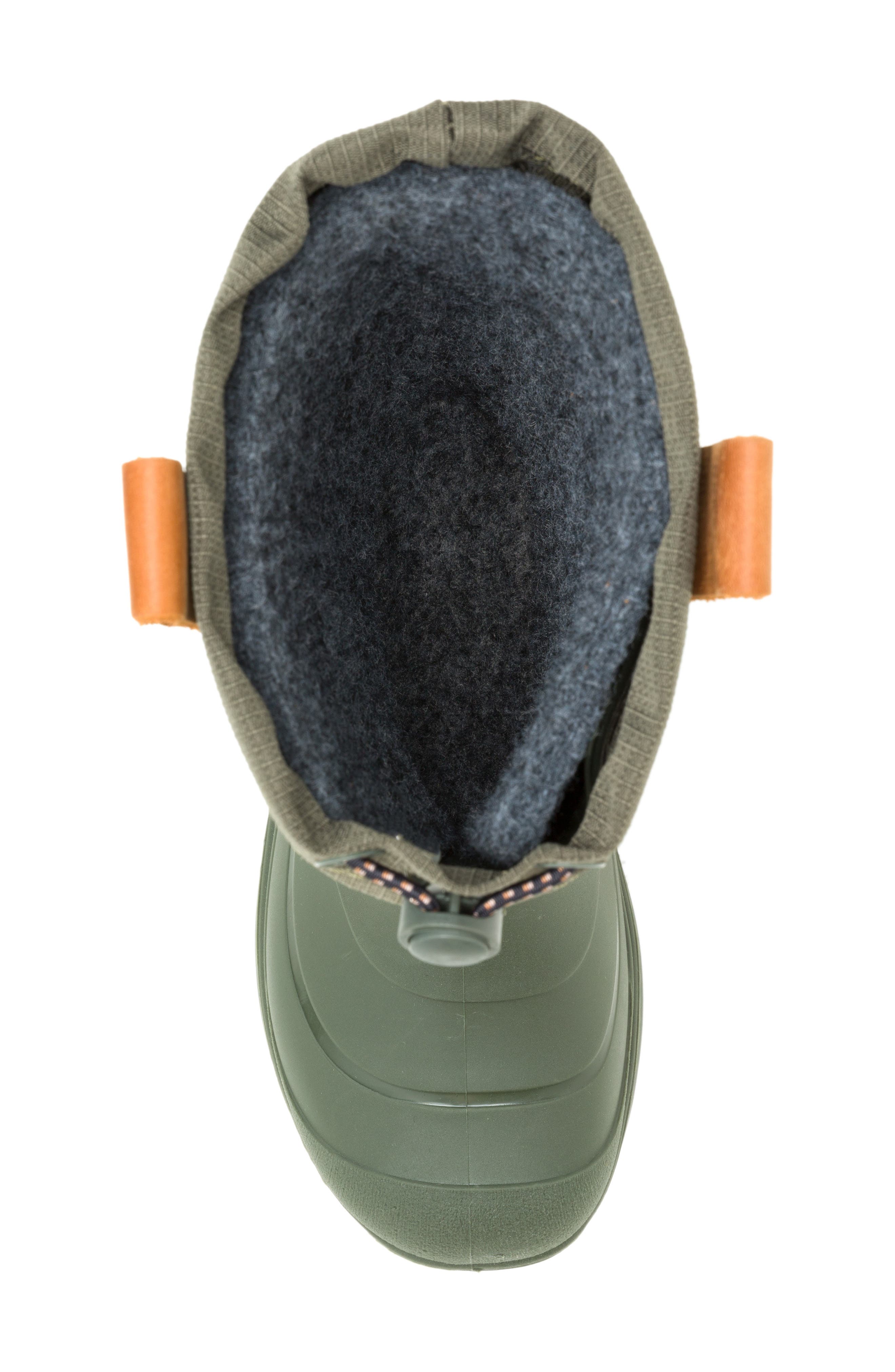 Kamik Kids' Tundra Jr. Waterproof Snow Boot, Alternate, color, Khaki