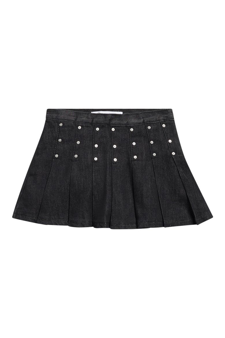 Kids' Gladiator Pleated Skort, Main, color, BLACK WASH