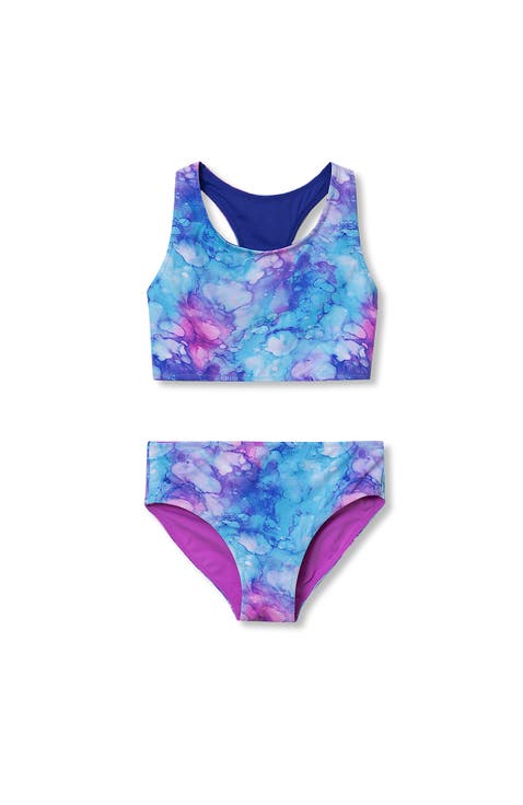 Girls Wrap Front Bikini Swimsuit Set