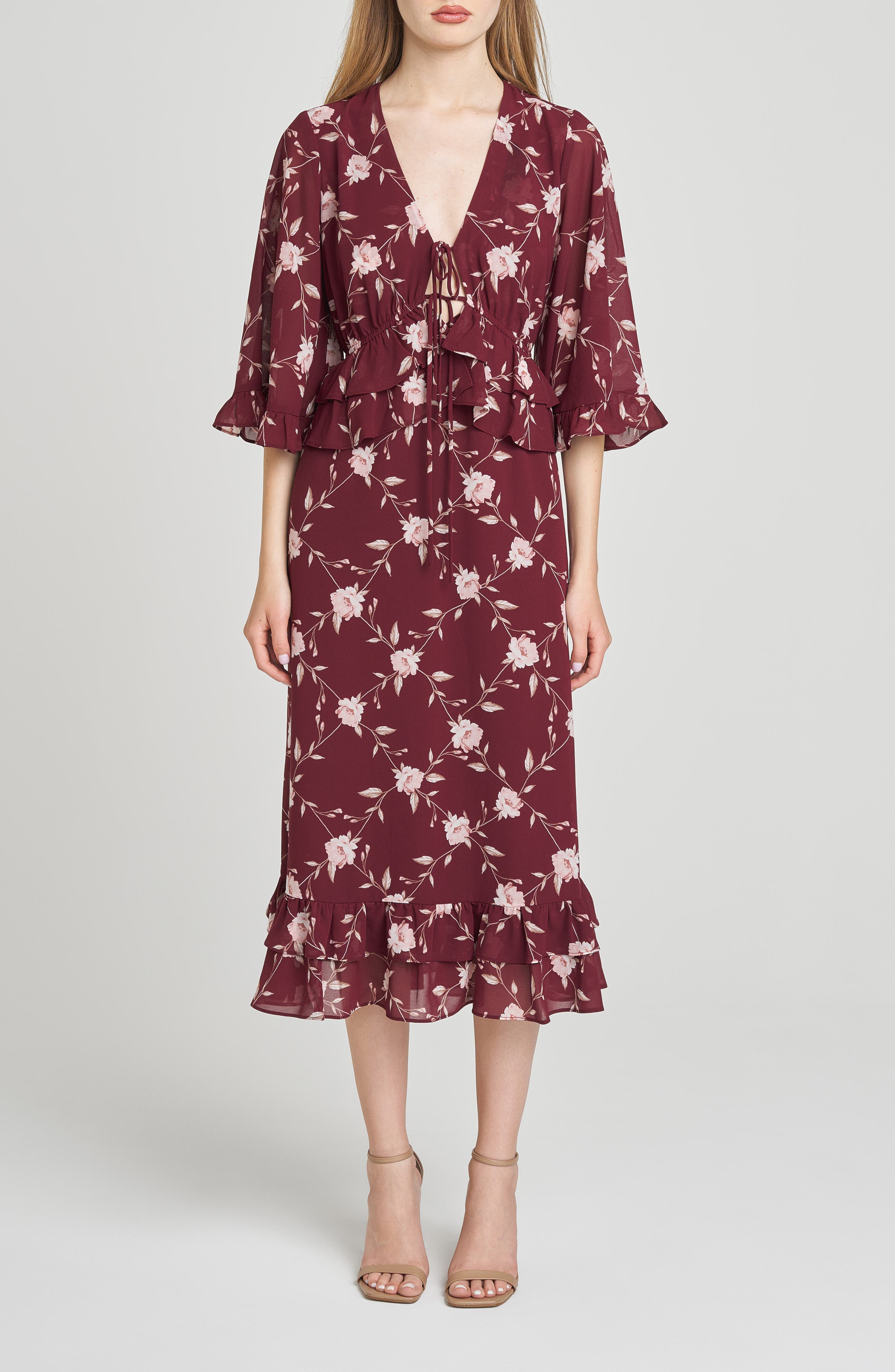 WAYF Ojai Midi Dress