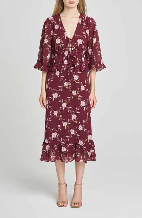 WAYF Ojai Midi Dress