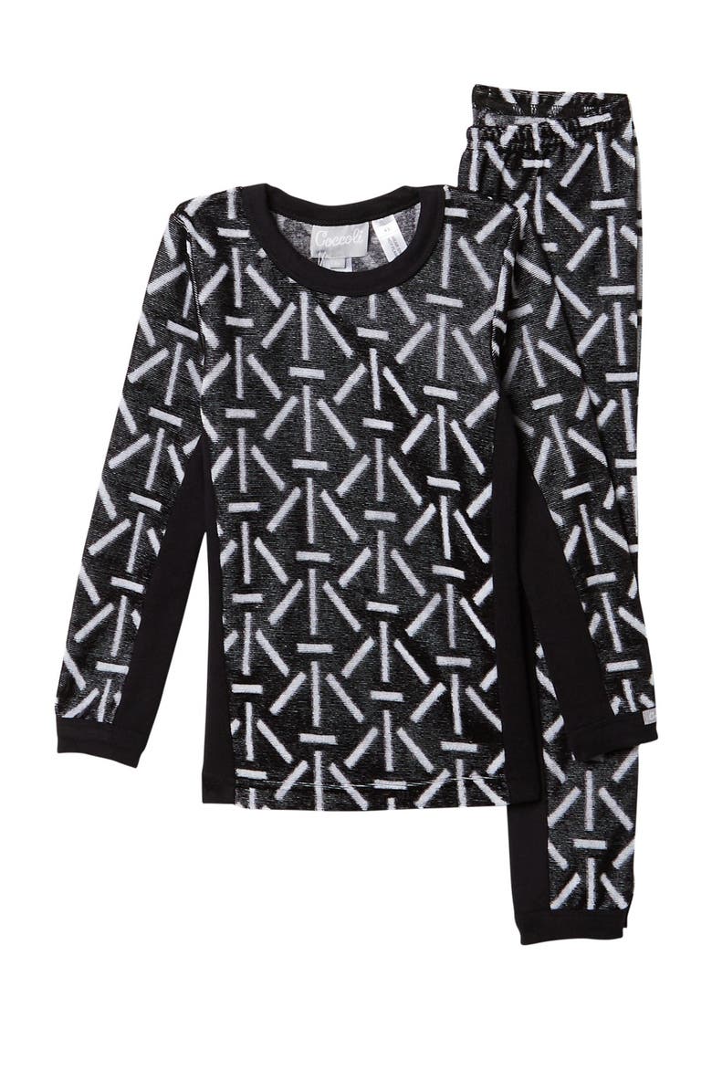 Coccoli Velour Pajama Set, Main, color, 