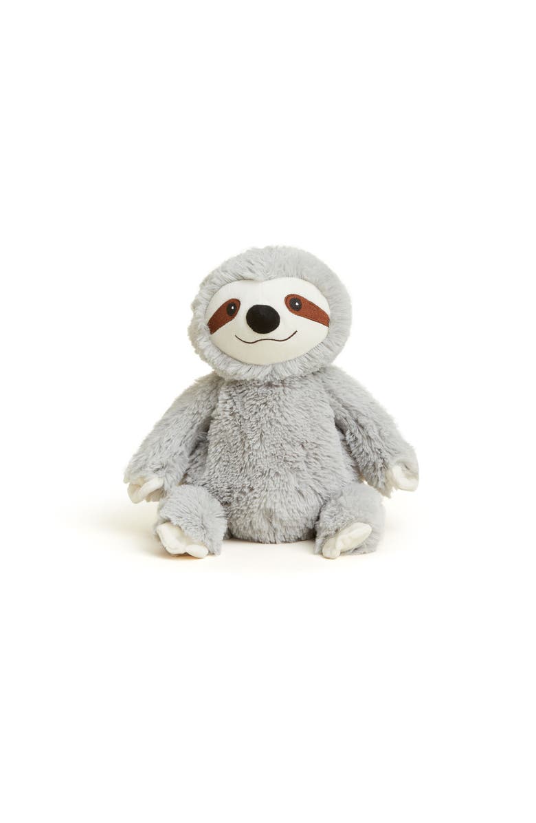 Warmies Sloth Plush Toy, Alternate, color, Medium Gray