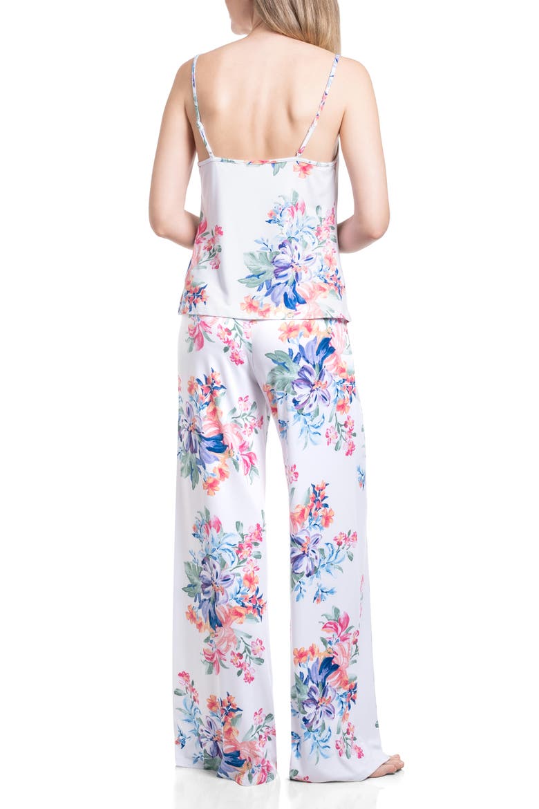 Ramona Floral Pajama Set, Alternate, color, IVORY