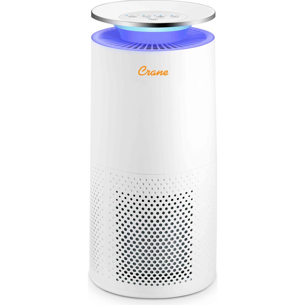 Crane Air True HEPA Air Purifier in White With Uv  product