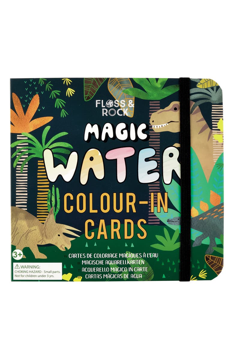 Floss 
Rock Dino Magic Water Cards 
Pen Set, Main, color, 