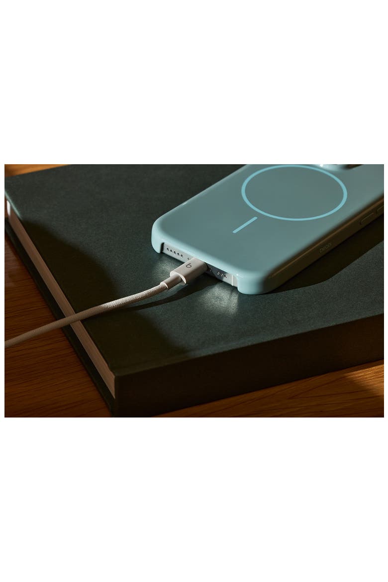 USB-A to USB-C Woven Cable, Alternate, color, SURGE STONE