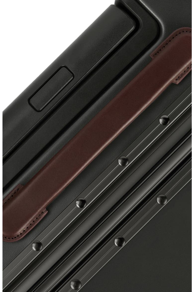 The Carry-on Suitcase, Alternate, color, Grey / Chocolate