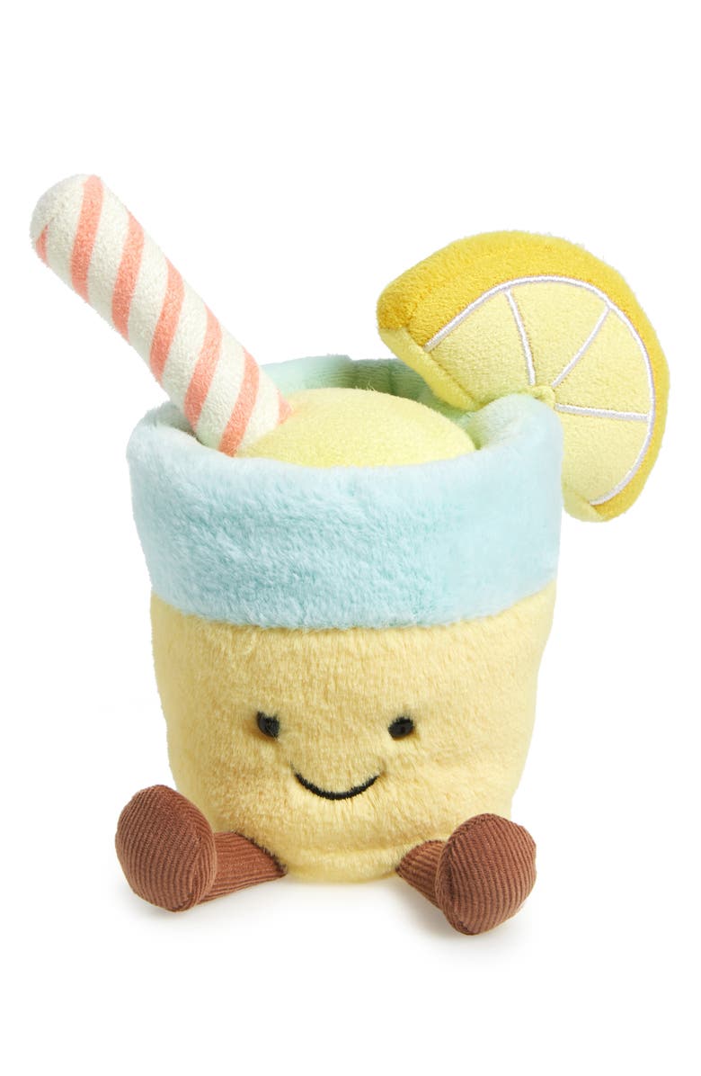 Jellycat Amuseables Lemonade Plush Toy, Main, color, 