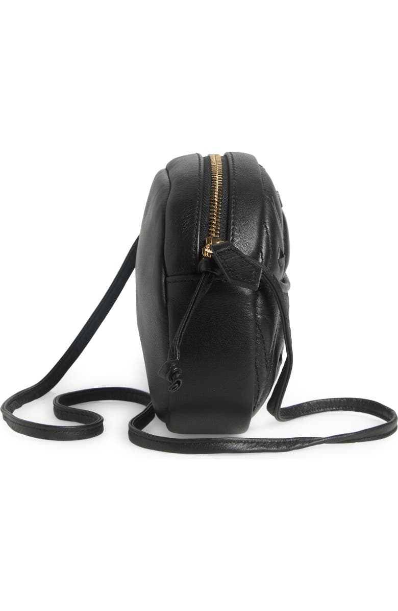 VALENTINO BY MARIO VALENTINO Moony Diamond Leather Crossbody Bag, Alternate, color,