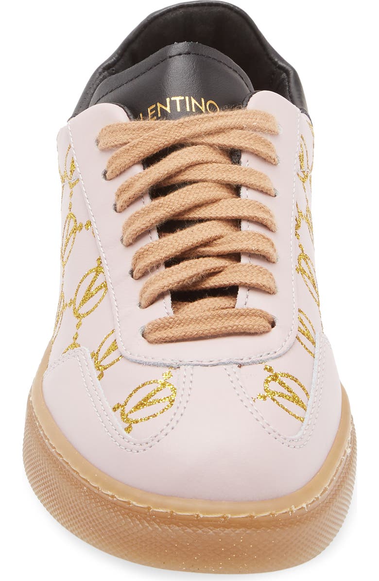VALENTINO BY MARIO VALENTINO Guiditta Leather Sneaker, Alternate, color, Malva