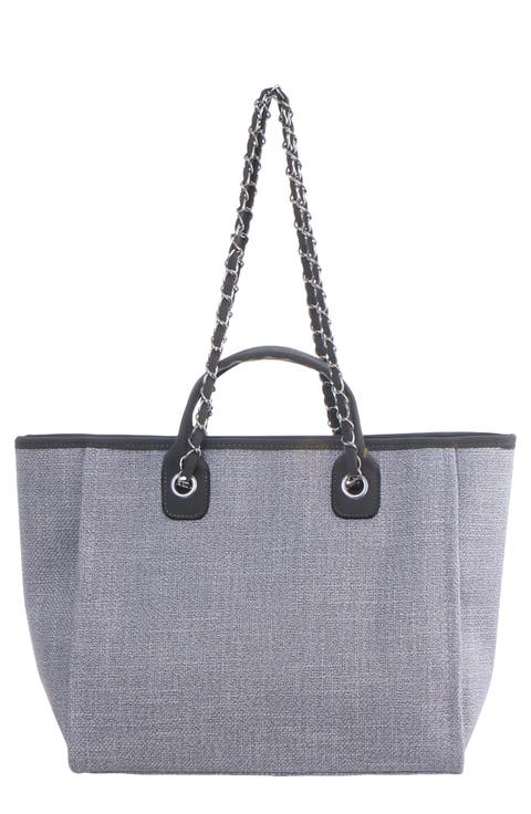 Chain Oversized Tote