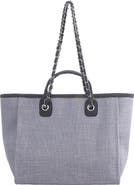 Adornia Chain Oversized Tote