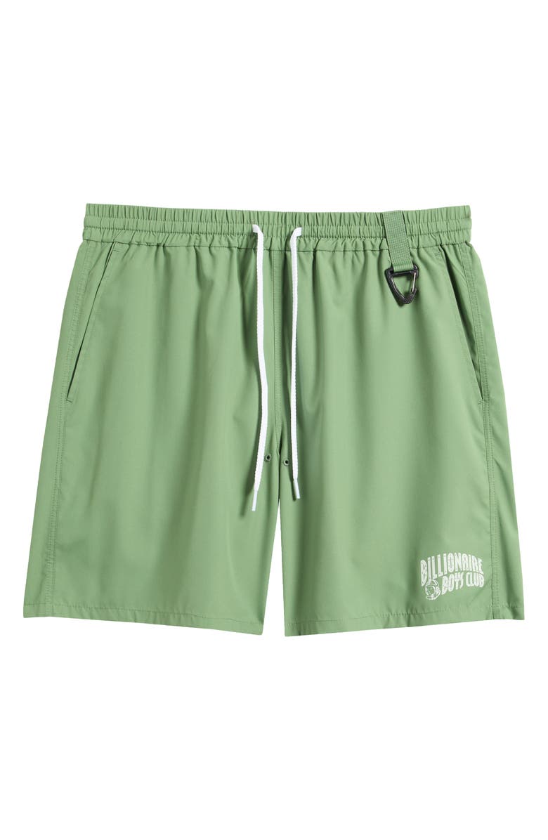 Billionaire Boys Club BB Curve Drawstring Shorts, Alternate, color, Vineyard Green