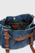 DIESEL® D-One Medium Leather Top Handle Bag