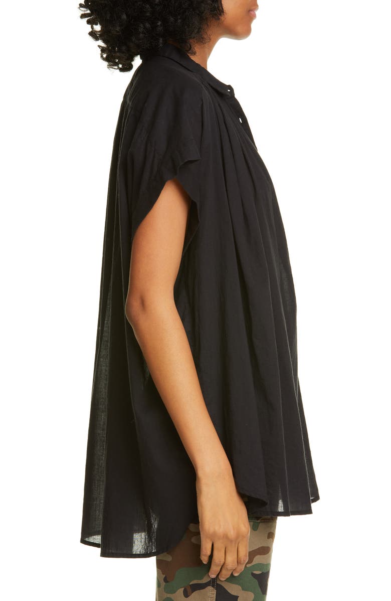 Nili Lotan Normandy Gathered Yoke Blouse, Alternate, color,