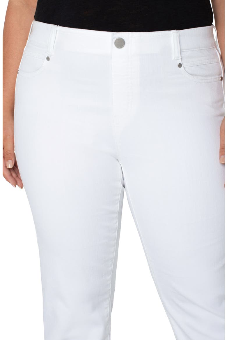 Gia Glider Pull-On Slim Jeans, Alternate, color, BRIGHT WHITE